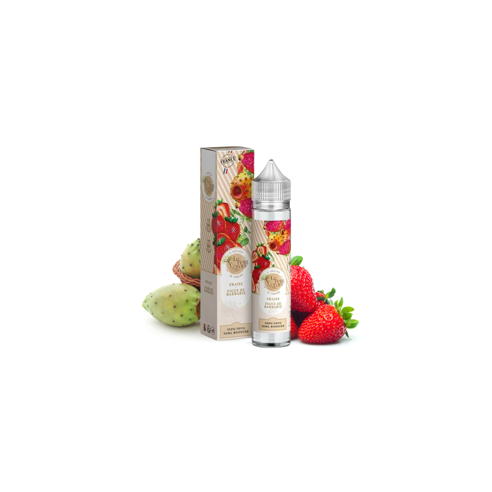 E-liquide Fraise Figue de Barbarie 50 ml Le Petit Verger | Le Petit Fumeur