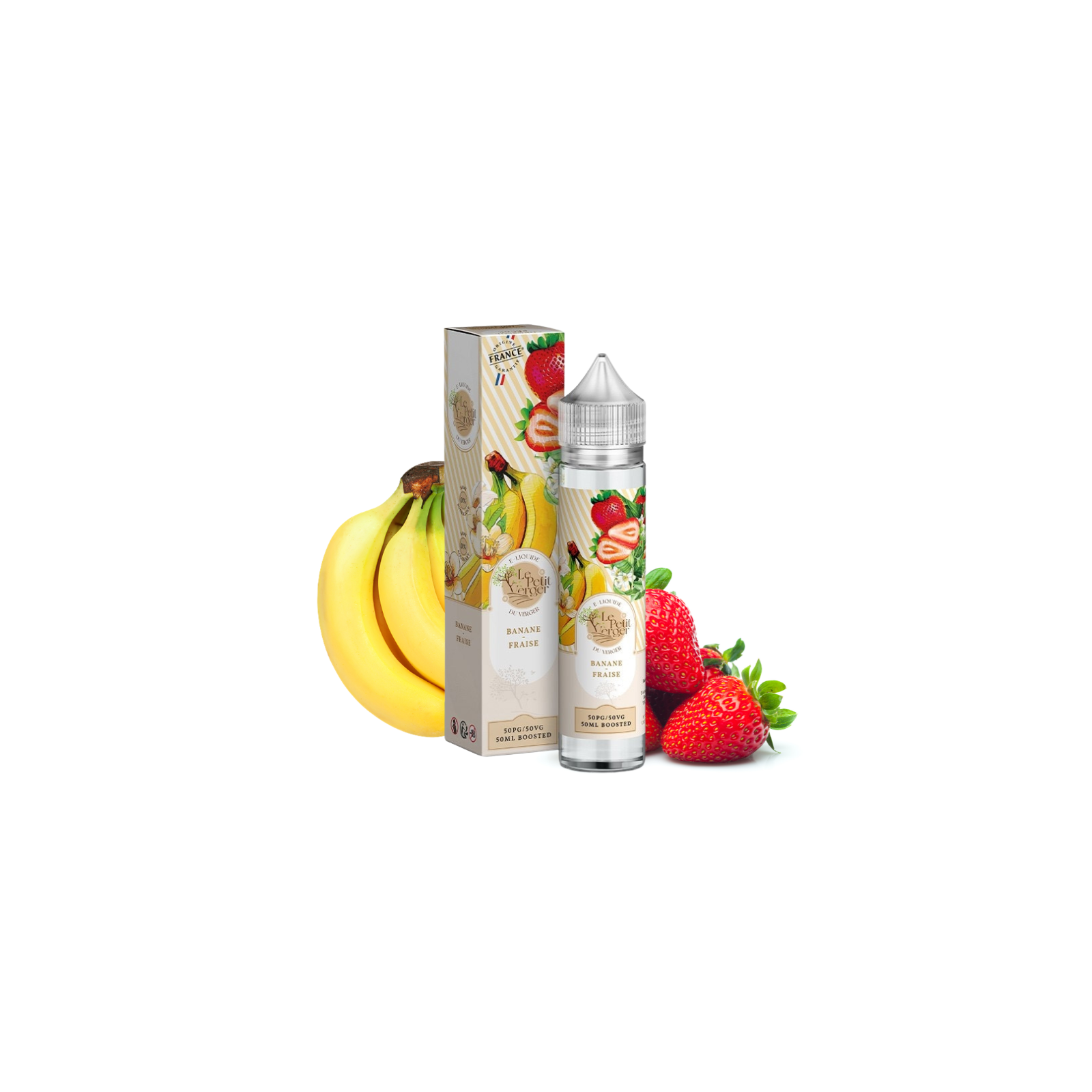 E-liquide Banane Fraise 50 ml Le Petit Verger | Le Petit Fumeur