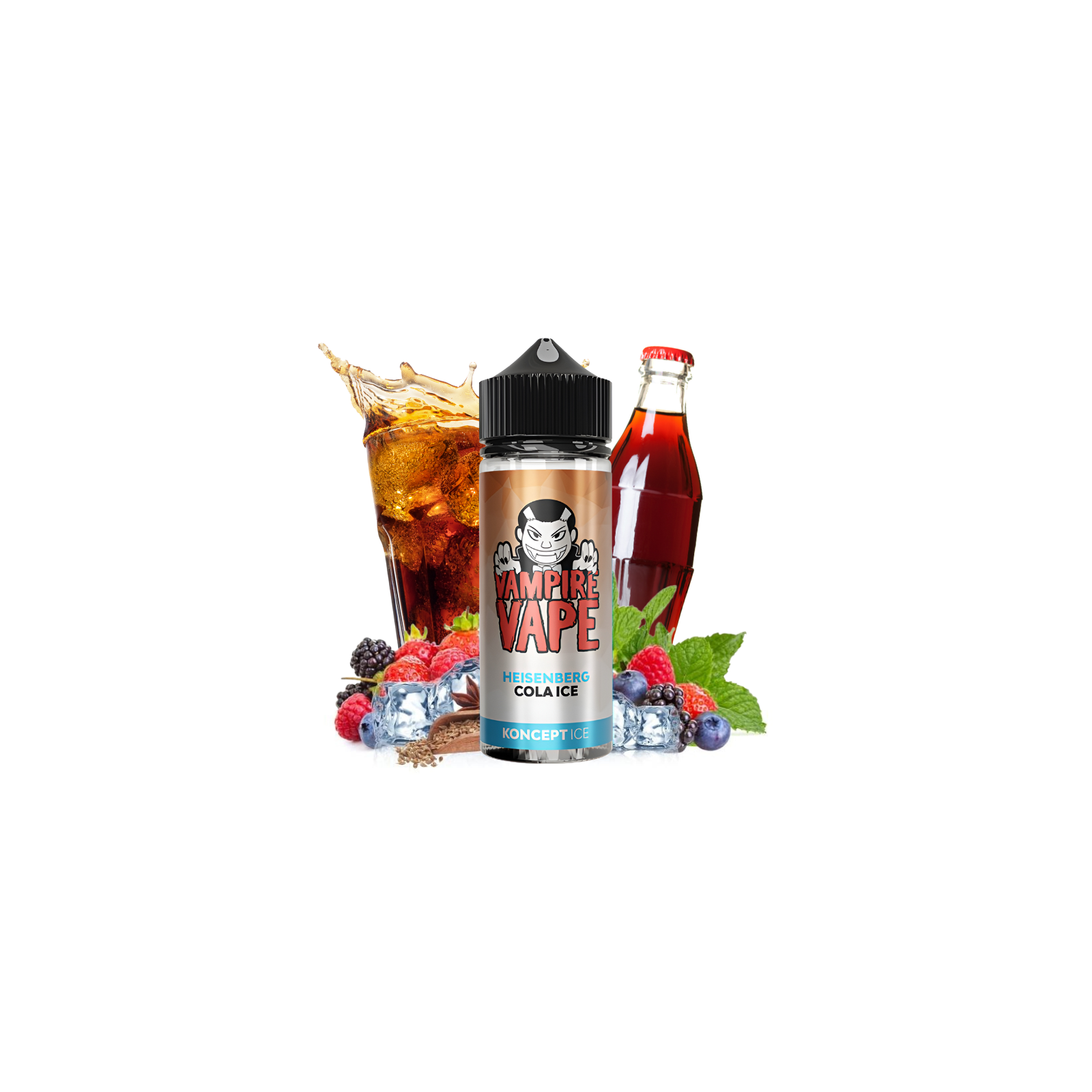 E-liquide Heisenberg Cola Ice 100 ml Vampire Vape | Le Petit Fumeur