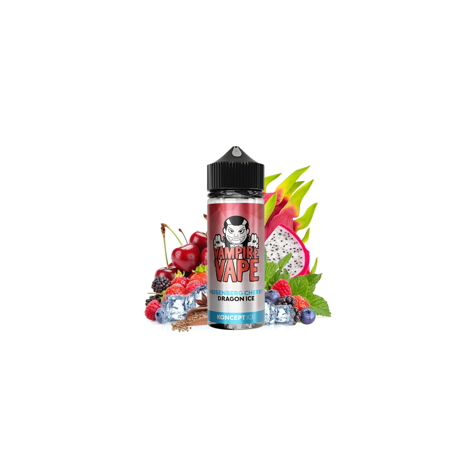 E-liquide Heisenberg Cherry Dragon Fruit Ice 100 ml Vampire Vape | Le Petit Fumeur