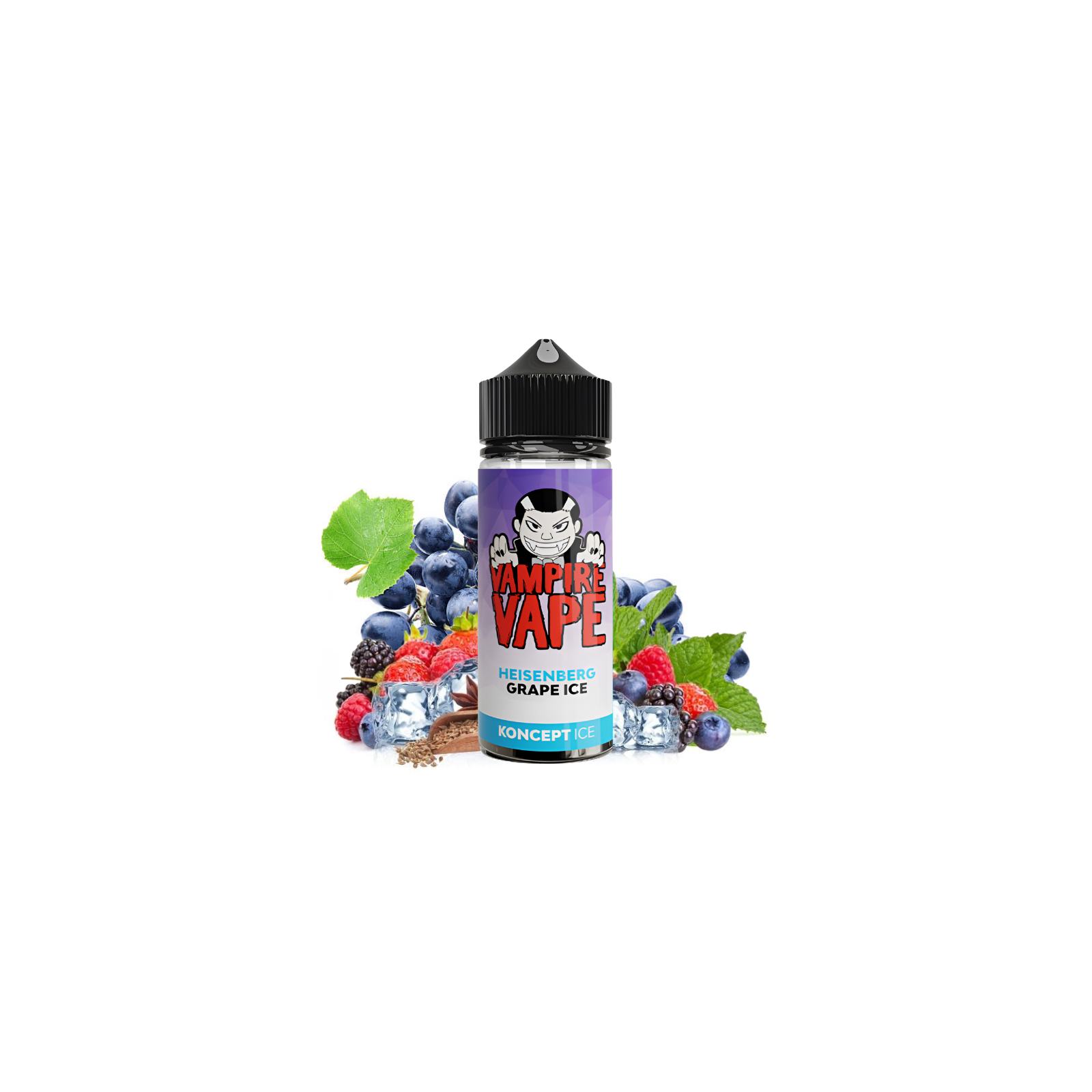 E-liquide Heisenberg Grape Ice 100 ml Vampire Vape | Le Petit Fumeur