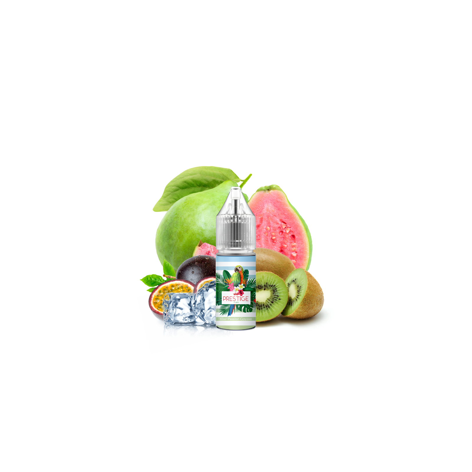 E-liquide Kiwi Passion Goyave 10 ml Nic Salt Prestige Fruits | Le Petit Fumeur