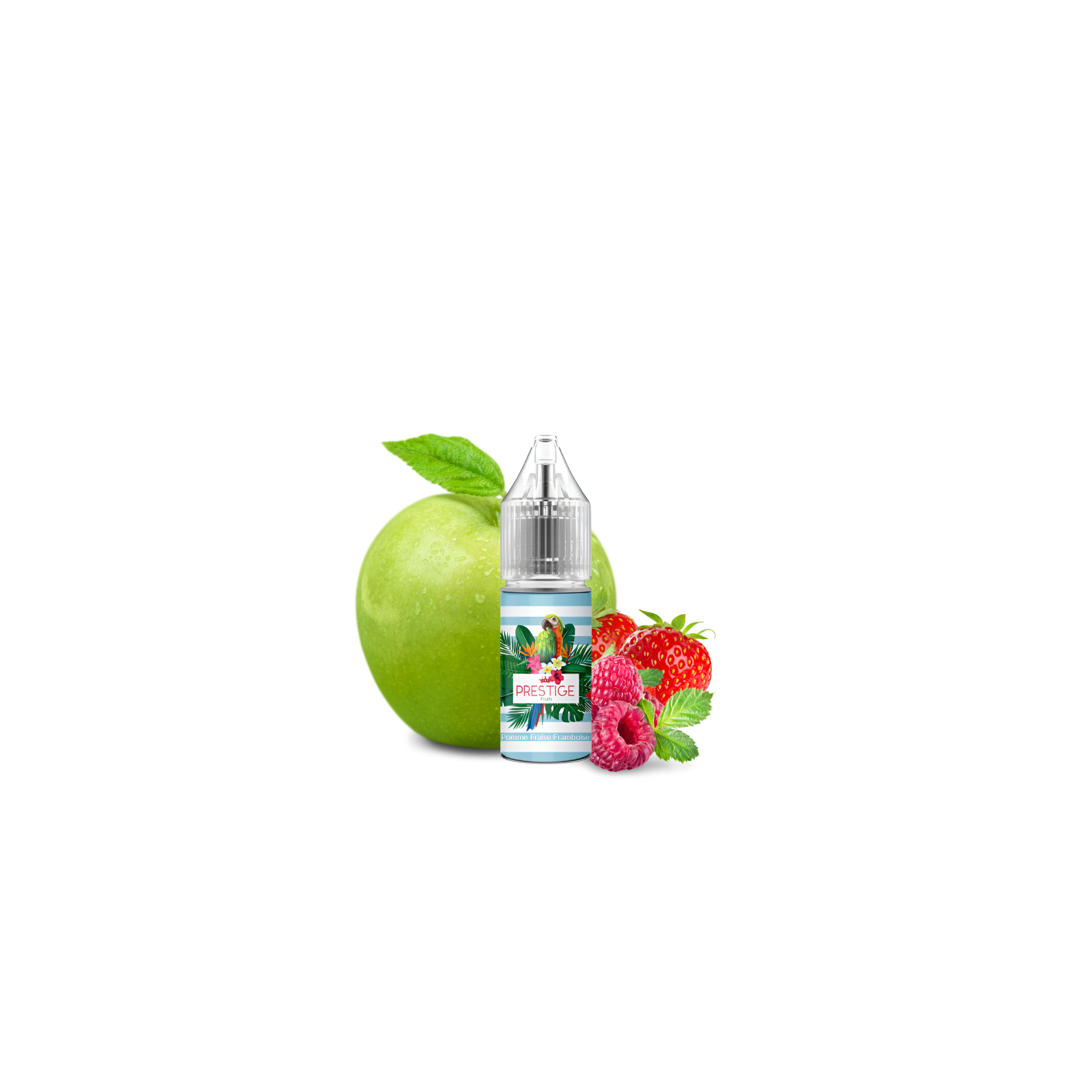 E-liquide Pomme Fraise Framboise 10 ml Nic Salt Prestige Fruits | Le Petit Fumeur
