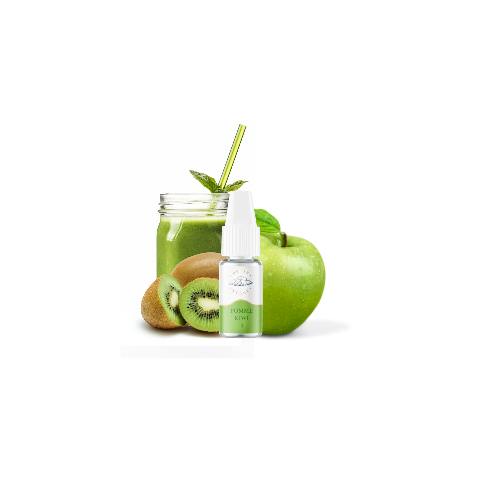 E-liquide Pomme Kiwi 10 ml Petit Nuage | Le Petit Fumeur