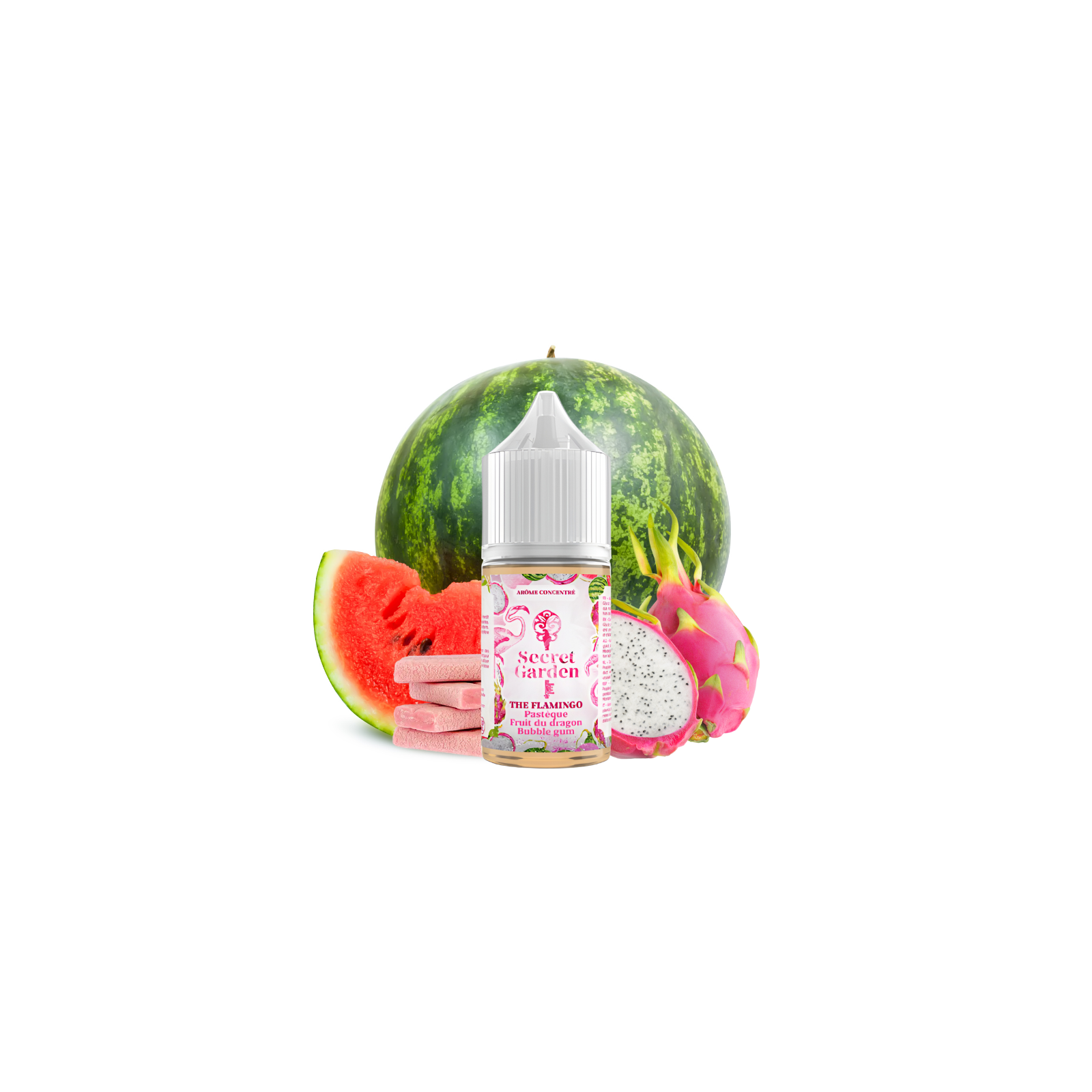 Concentré The Flamingo 30 ml Secret Garden | Le Petit Fumeur