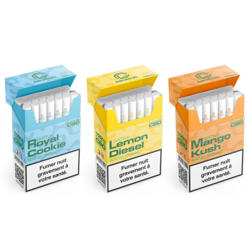 Fleurs de CBD prêtes à fumer Canacult | Le Petit Fumeur