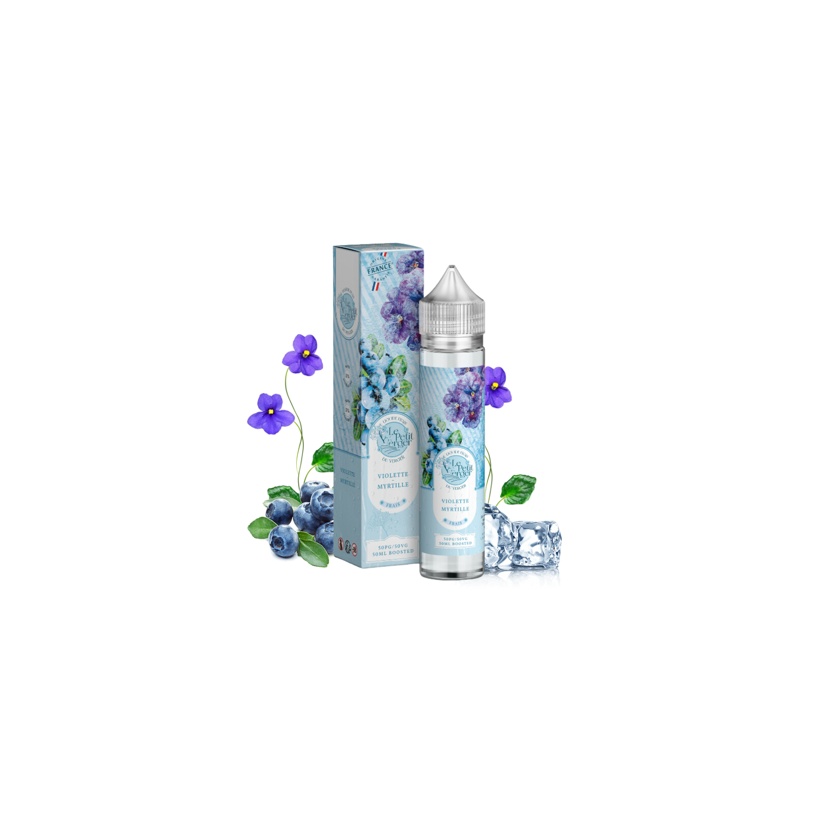 Violette Myrtille Frais 50 ml - Le Petit Verger | Le Petit Fumeur