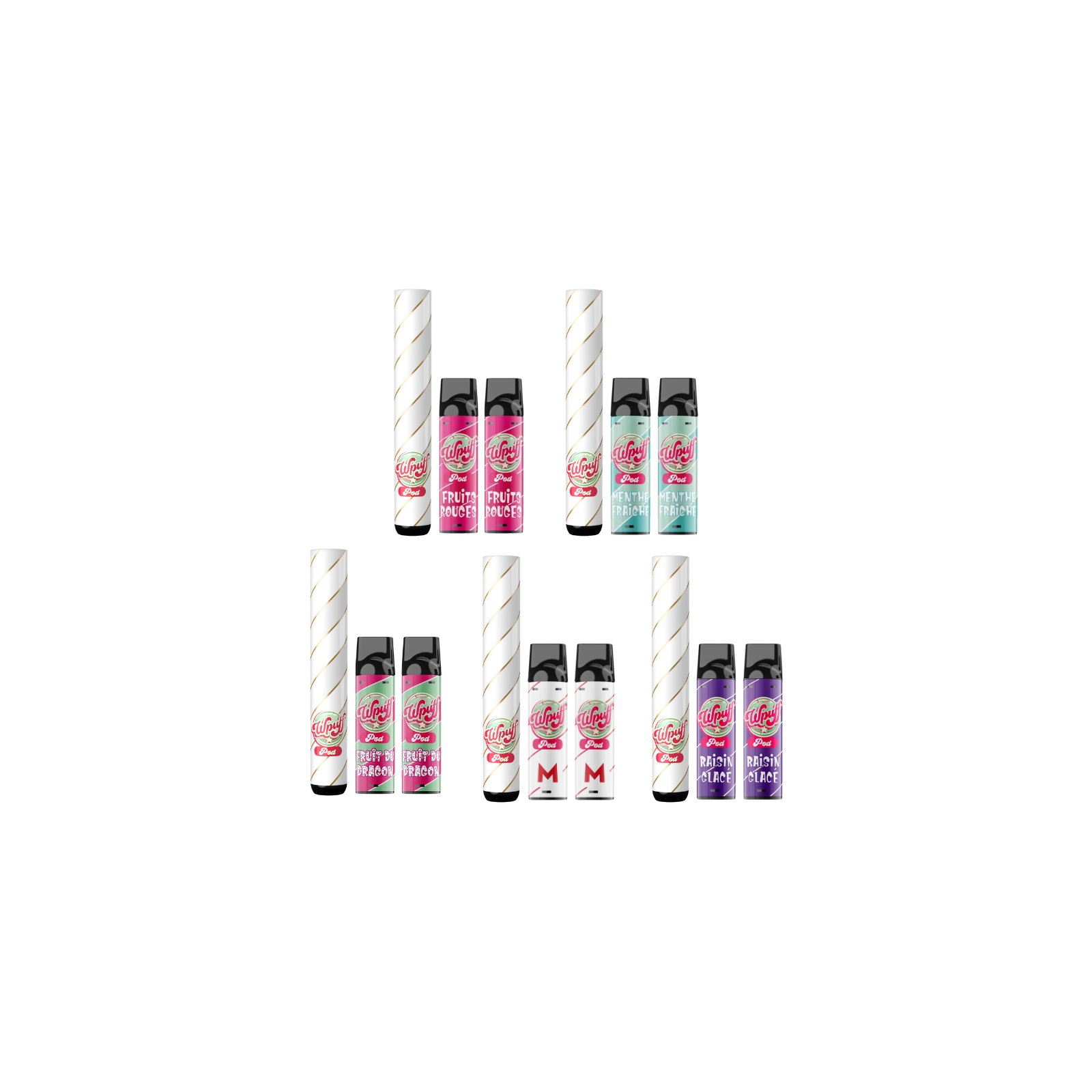 Wpuff Pod System Starter Kit Liquideo | Le Petit Fumeur