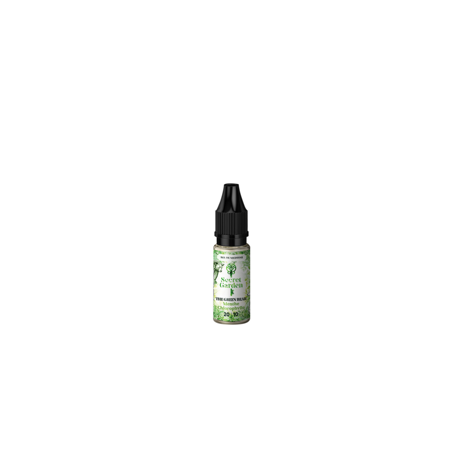 E-liquide The Green Bear Salt 10 ml Secret Garden｜Le Petit Fumeur