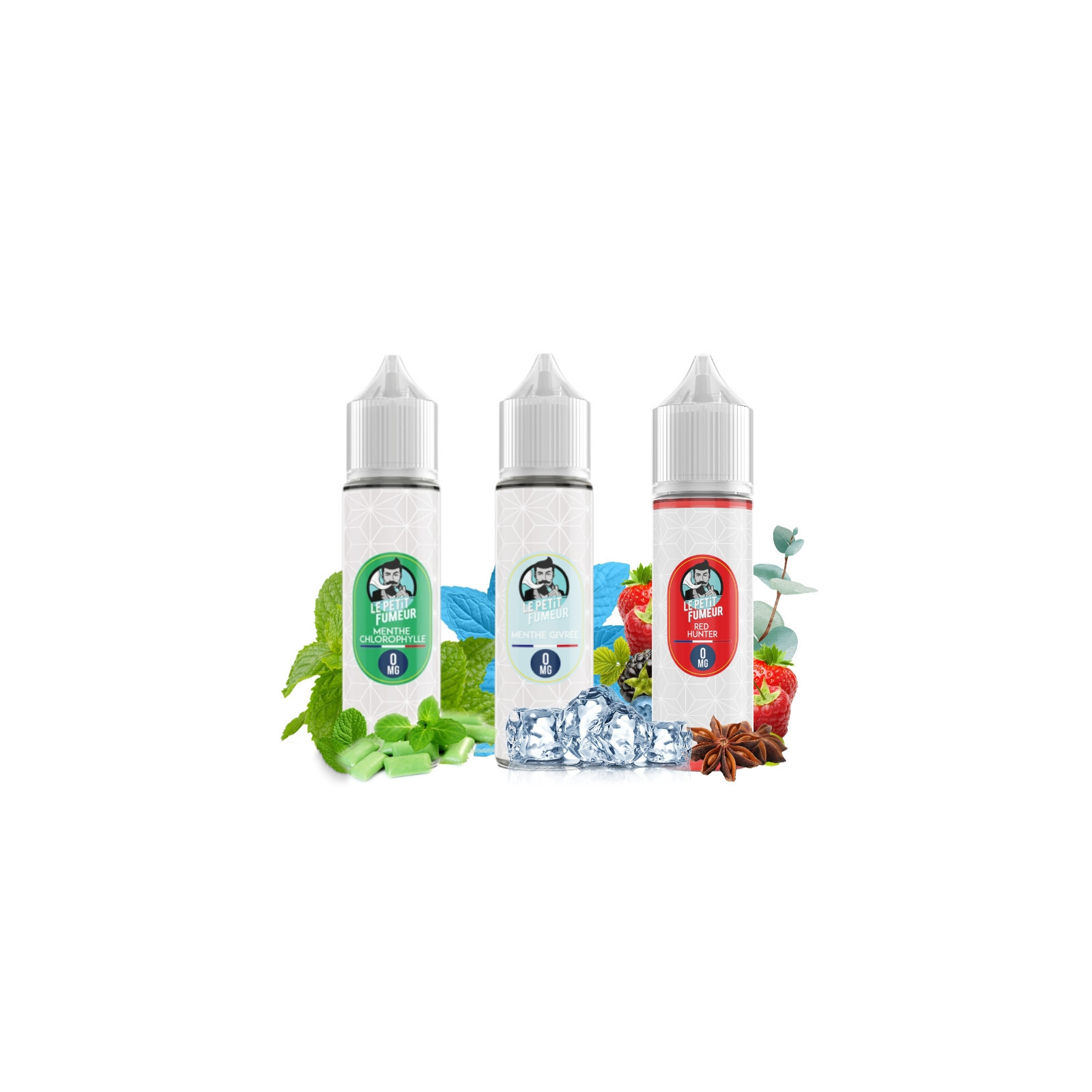 Pack Le Trio Mentholé 50 ml | Le Petit Fumeur