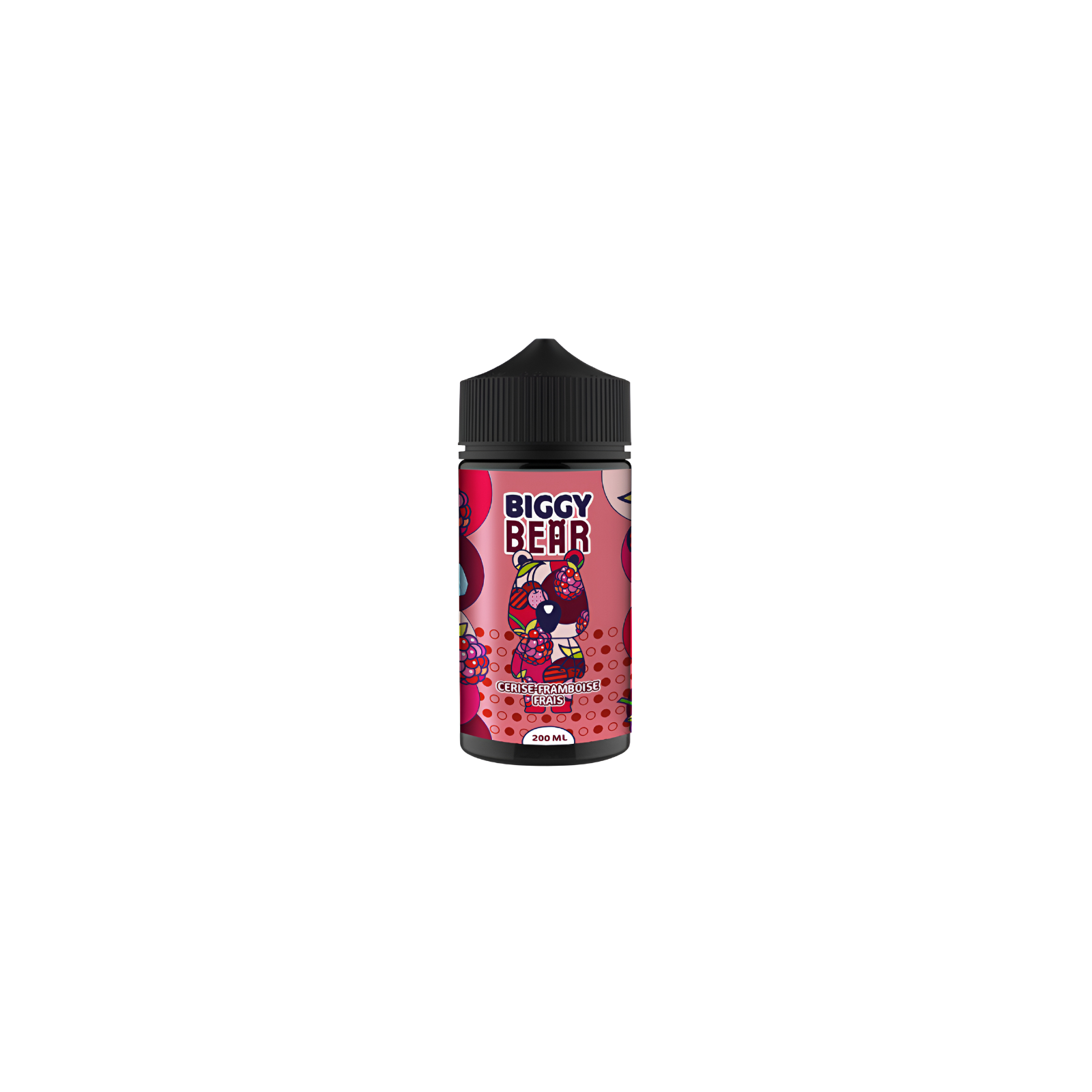 E-liquide Cerise Framboise Frais 200 ml Biggy Bear | Le Petit Fumeur