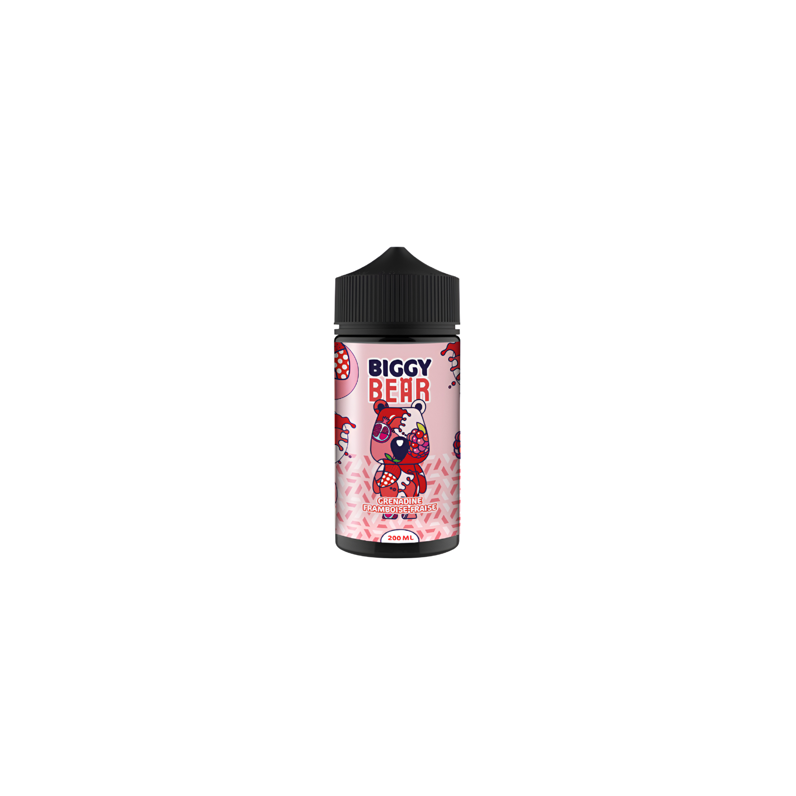 E-liquide Grenadine Framboise Fraise 200 ml Biggy Bear | Le Petit Fumeur