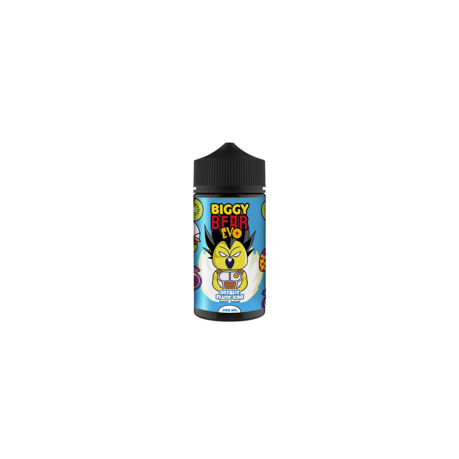 E-liquide Grenade Fraise Kiwi 200 ml Biggy Bear EVO | Le Petit Fumeur
