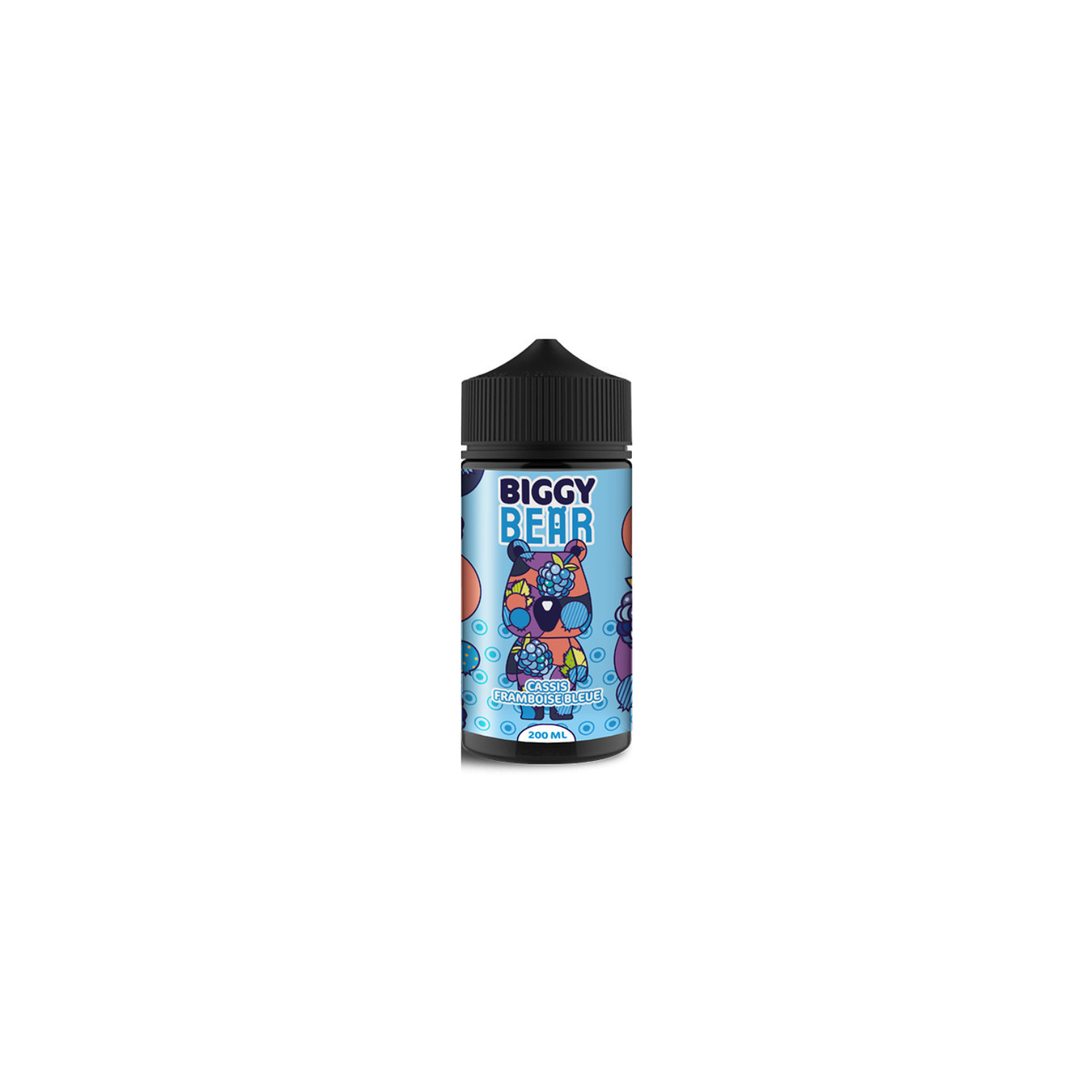 E-liquide Cassis Framboise Bleue 200 ml Biggy Bear | Le Petit Fumeur