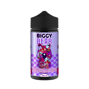 E-liquide Fruits Rouges Grenade Fraises des Bois Acidulé 200 ml Biggy Bear | Le Petit Fumeur