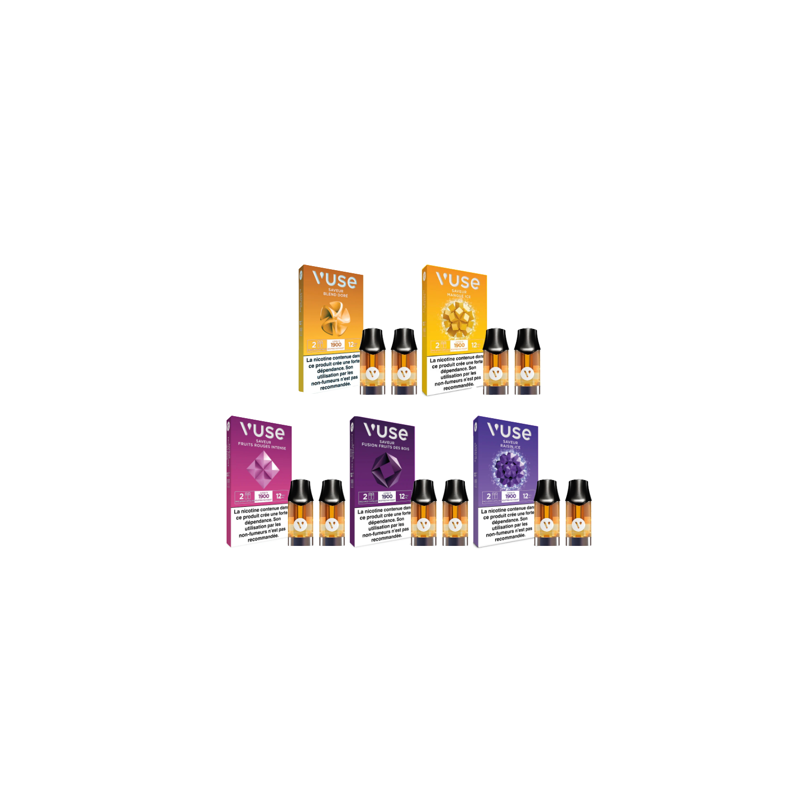Capsules Pro/ePod (x2) Vuse | Le Petit Fumeur