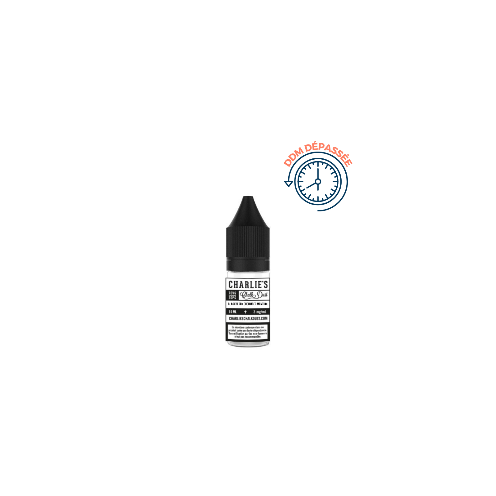 Blackberry Cucumber Menthol 10ml Charlie's Chalk Dust | Eliquides France | LePetitFumeur