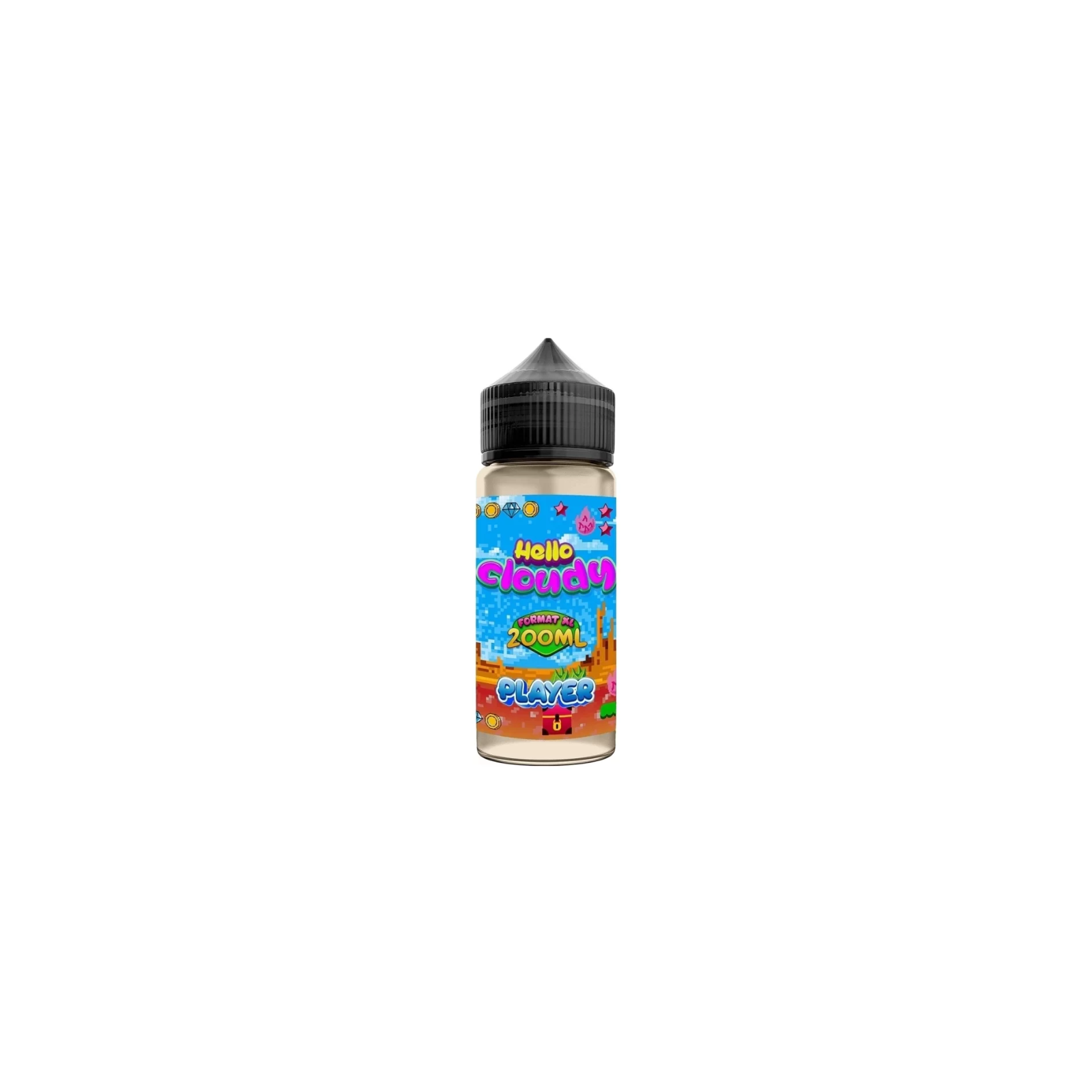 Player 200ml Hello Cloudy | E-liquide ecigarette | Lepetitfumeur