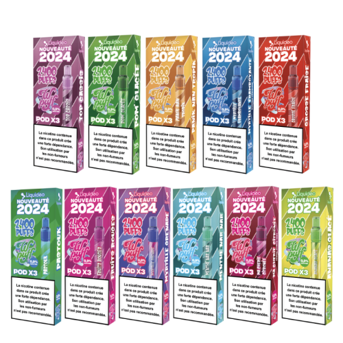 Starter Kit Wpuff 2.0 2400 puffs - Wpuff By Liquideo | Le Petit Fumeur