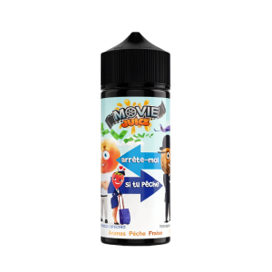 E-liquide Arrête-moi si tu Pêche 100 ml Movie Juice | Le Petit Fumeur