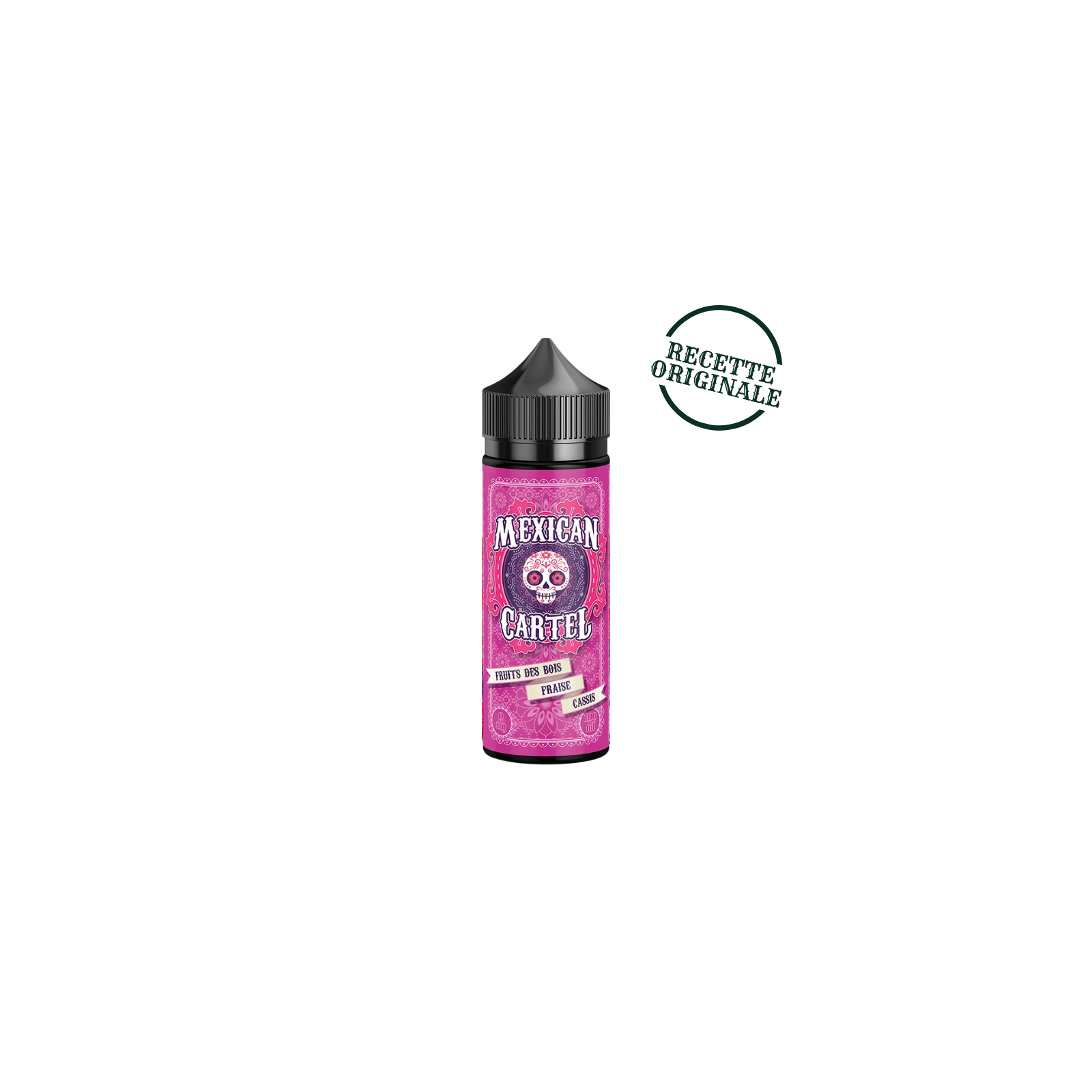 E-liquide Fruits des bois Fraise Cassis 100 ml Mexican Cartel | Le Petit Fumeur