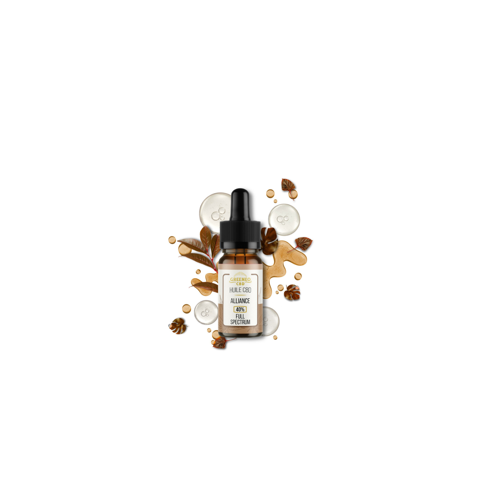 Huile Alliance 10ML CBD - Greeneo | Le Petit Fumeur