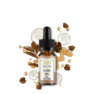 Huile Alliance 10ML CBD - Greeneo | Le Petit Fumeur