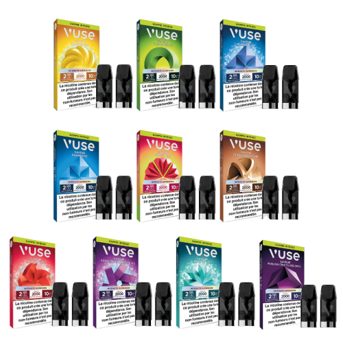 Capsules Gamme Intense (x2) Vuse | Le Petit Fumeur