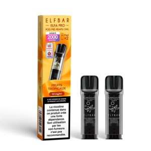 Cartouches ELFA Pro (x2) - Elfbar | Le Petit Fumeur