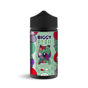 Menthe Fruits Rouges Bubble Gum 200 ml - Biggy Bear | Le Petit Fumeur
