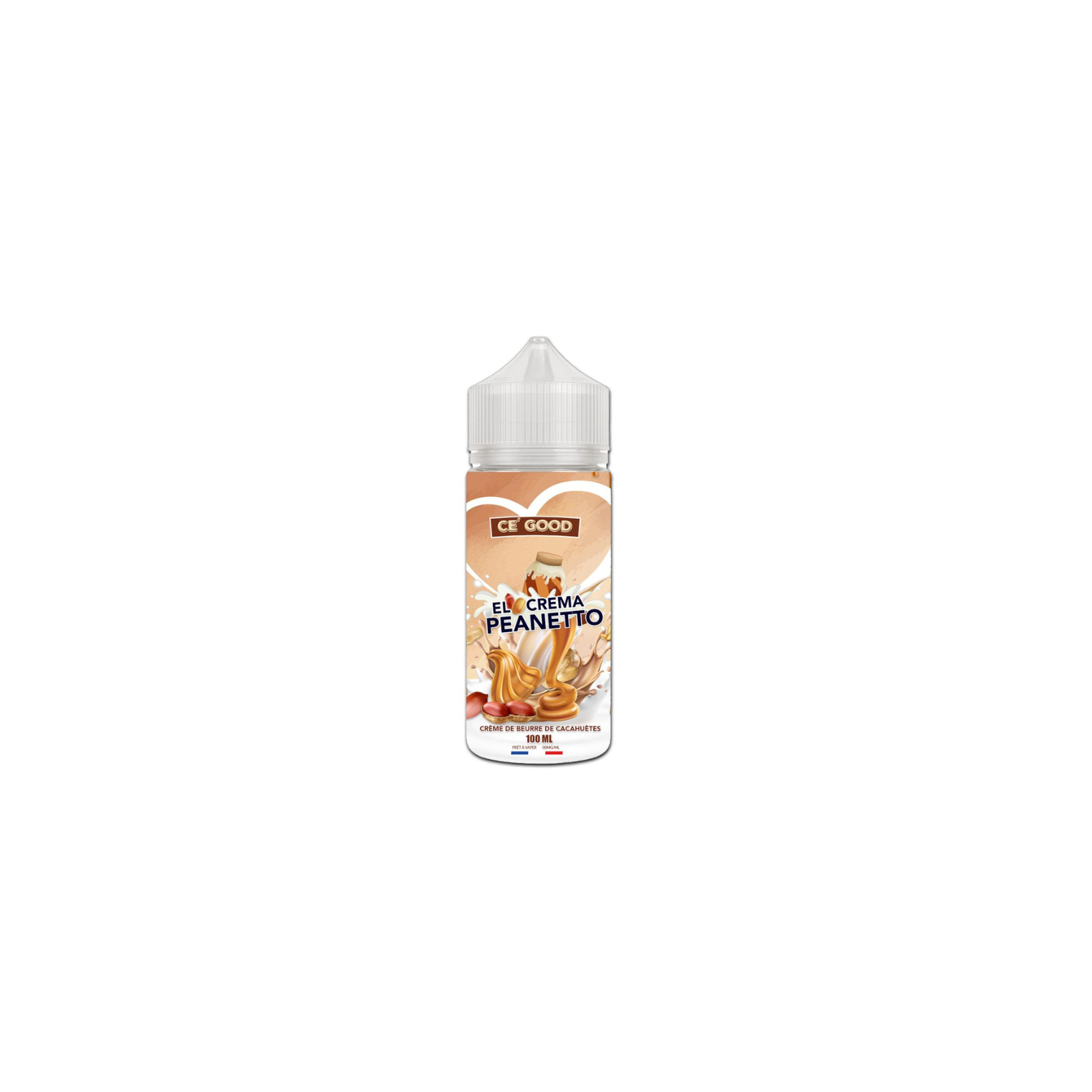 E-liquide El Crema Peanetto 100 ML - Ce'Good | Le Petit Fumeur