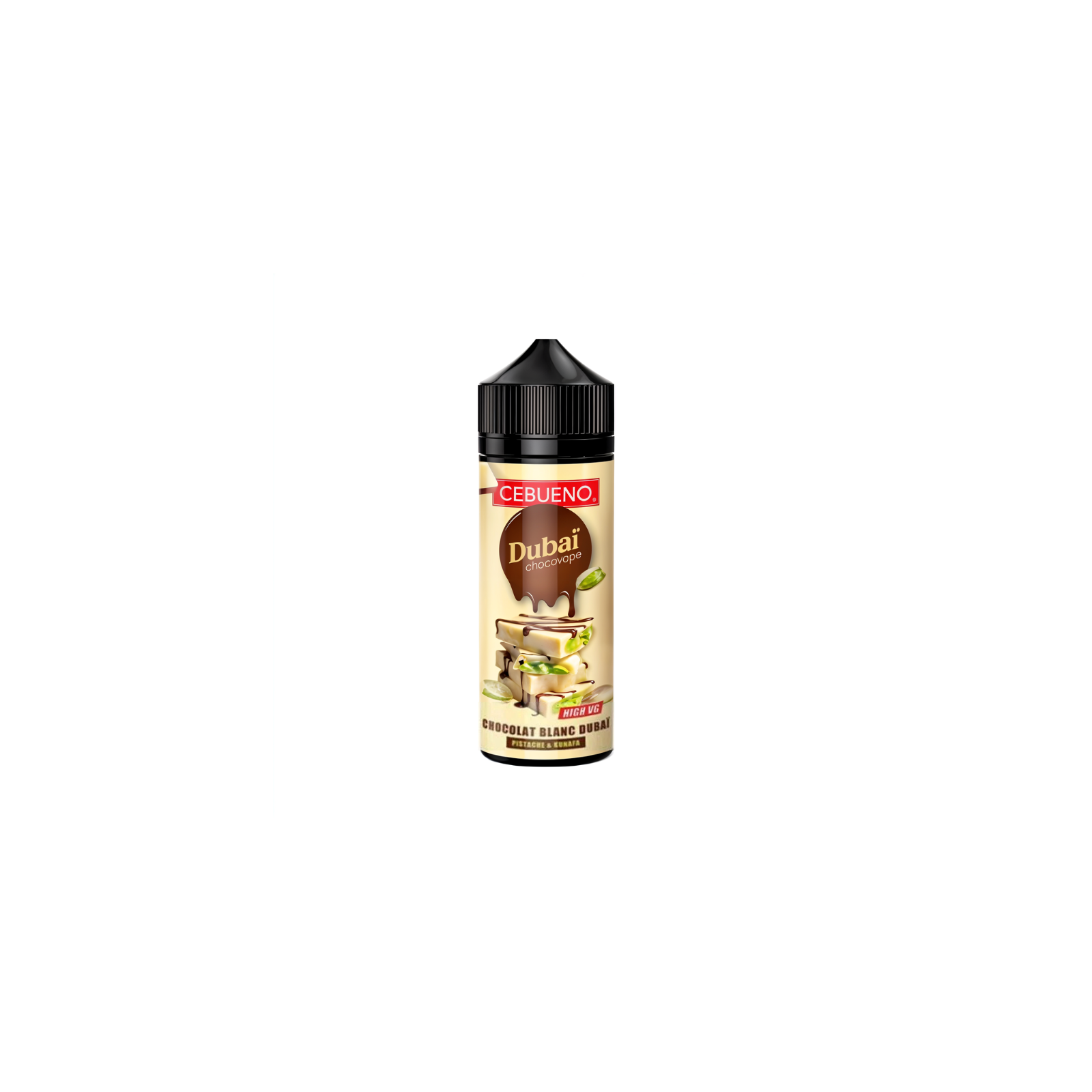 E-liquide Dubaï Chocovape White 100 ml - Cebueno | Le Petit Fumeur