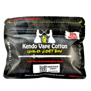 Kendo Vape Cotton Gold Edition