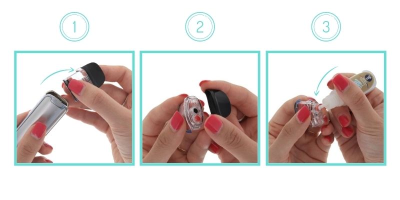 Remplissage pod luxe Q