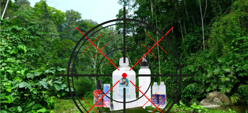 la vape en ligne de mire